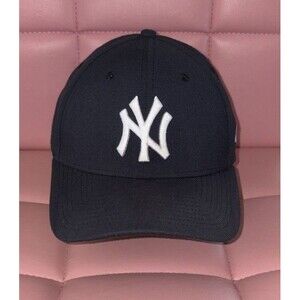 New York Yankees New Era 39THIRTY Hat - Navy Stretch Fit Cap - Size Small/Med